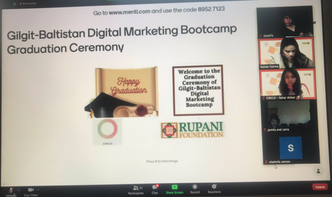 Equipping The Women Of Gilgit Baltistan With Digital Marketing Skills